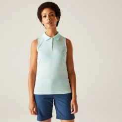 Tima II damska koszulka. Białe koszulki sportowe damskie Regatta, bez wzorów, bez ramiączek. Za 146.00 zł.