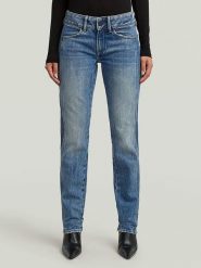 G-Star Dżinsy - Slim fit - w kolorze niebieskim rozmiar: W33/L32. Niebieskie jeansy damskie G-Star. Za 263.53 zł.