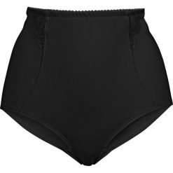 Figi wyszczuplające "panty" Level 3 bonprix czarny. Czarne bielizna korygująca bonprix, z koronki. Za 54.99 zł.