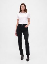 GAP Dżinsy - Slim fit - w kolorze czarnym rozmiar: W26. Czarne jeansy damskie GAP, z podwyższonym stanem. Za 159.95 zł.