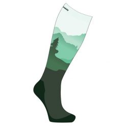 Skarpetki Nathan Adventure Speed Compression OTC. Niebieskie skarpetki damskie Nathan, bez wzorów, z dzianiny. Za 241.00 zł.