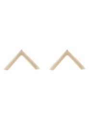 OR ÉCLAT Złote kolczyki-wkrętki "Bermudes" rozmiar: onesize. Żółte kolczyki damskie Or Éclat, złote. Za 304.99 zł.