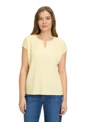 BETTY & CO Koszulka w kolorze żółtym rozmiar: M. Żółte bluzki damskie Betty & Co, m, bez wzorów, bez kołnierzyka, bez ramiączek. Za 69.95 zł.