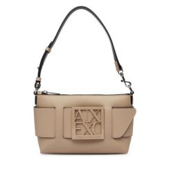 Torebka Armani Exchange. Brązowe torebki klasyczne damskie Armani Exchange, bez dodatków. Za 499.99 zł.