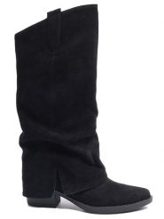C'M Botki w kolorze czarnym rozmiar: 38. Czarne botki damskie C'M, bez obcasa, bez zapięcia. Za 118.01 zł.
