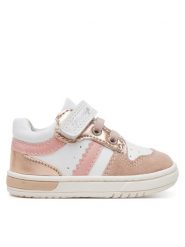 Primigi Sneakersy 7905200 S Biały. Białe buty sportowe dziewczęce Primigi, bez wzorów, ze skóry, bez zapięcia. Za 149.99 zł.