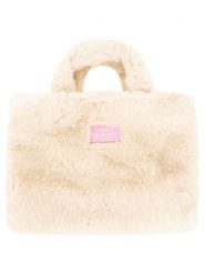 Zwillingsherz Torebka w kolorze kremowym - 33 x 23 cm rozmiar: onesize. Brązowe torebki klasyczne damskie Zwillingsherz, z materiału, bez dodatków. Za 140.53 zł.