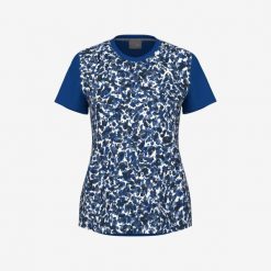 TIE-BREAK II T-Shirt Women. Niebieskie t-shirty damskie Head, xs, bez wzorów, bez kołnierzyka. W wyprzedaży za 182.00 zł.