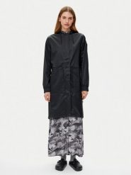 Rains Kurtka przeciwdeszczowa String W 18550 Czarny Regular Fit. Czarne kurtki damskie Rains, s, bez wzorów, z syntetyku, bez kaptura. Za 269.99 zł.