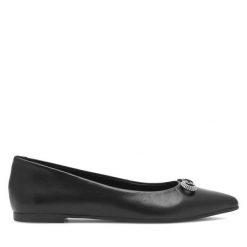 Baleriny Lasocki. Czarne balerinki damskie Lasocki, bez wzorów. Za 159.99 zł.