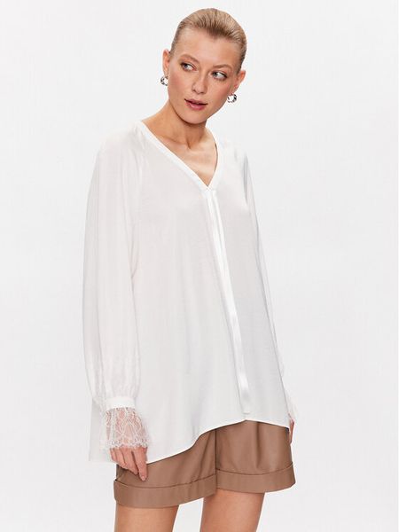 Marc Aurel Tunika 6058 1000 93144 Biały Relaxed Fit. Białe tuniki damskie Marc Aurel, bez wzorów, z syntetyku, bez kołnierzyka, bez ramiączek. Za 449.99 zł.