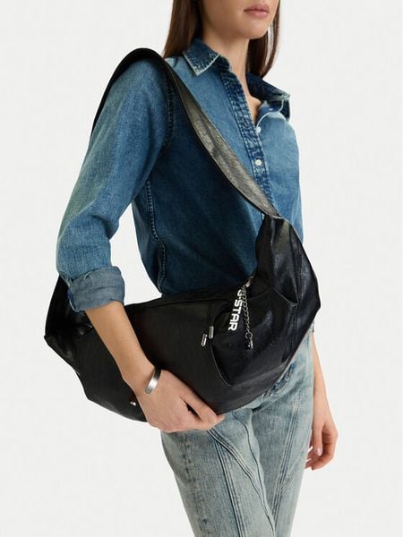 G-Star Raw Torebka C-LA482-4013-1 Czarny. Czarne torebki klasyczne damskie G-Star, z materiału, bez dodatków. Za 199.99 zł.