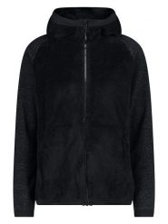 CMP Kurtka polarowa w kolorze czarnym rozmiar: 42. Czarne kurtki damskie CMP, s, bez wzorów, z materiału, bez kaptura. Za 201.45 zł.