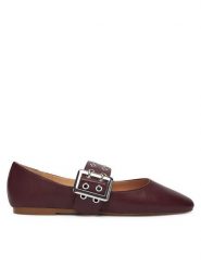 Steve Madden Baleriny Atlantica SM11004770 Czerwony. Czerwone balerinki damskie Steve Madden, bez wzorów, ze skóry. Za 419.99 zł.