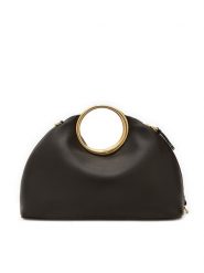 JACQUEMUS Torebka Le Calino 241BA396-3171 Czarny. Czarne torebki klasyczne damskie JACQUEMUS, ze skóry, bez dodatków. Za 4,719.00 zł.