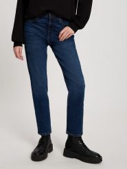 Cross Jeans Dżinsy - Regular fit - w kolorze granatowym rozmiar: 29W. Niebieskie jeansy damskie Cross Jeans, z podwyższonym stanem. Za 114.44 zł.