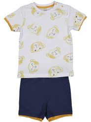 Birba Trybeyond Komplet t-shirt i spodenki 999 69037 00 D Kolorowy Regular Fit. T-shirty i koszulki chłopięce Birba Trybeyond, bez wzorów, z bawełny, bez kołnierzyka, bez ramiączek. Za 119.99 zł.