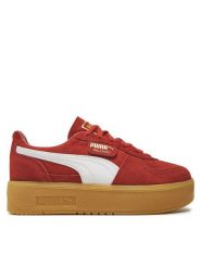 Puma Sneakersy Palermo Elevata Wns 399348 03 Czerwony. Czerwone obuwie sportowe damskie Puma, ze skóry, bez zapięcia. Za 279.99 zł.