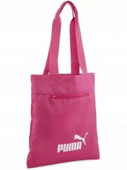 Torba sportowa Puma Shopperka. Czerwone torby sportowe Puma, bez wzorów, z materiału. Za 89.00 zł.