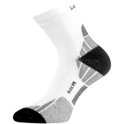 Skarpety funkcjonalne ATL. Białe skarpetki damskie LASTING, bez wzorów, z bawełny. Za 64.05 zł.