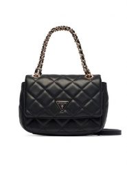 Guess Torebka Juliet Mini HWQG24 56740 Czarny. Czarne torebki klasyczne damskie Guess, ze skóry, bez dodatków. Za 494.99 zł.