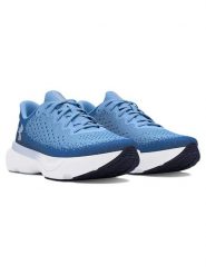 Under Armour Buty "Infinite" w kolorze niebieskim do biegania rozmiar: 40. Niebieskie obuwie sportowe damskie Under Armour, z materiału, do biegania. Za 311.85 zł.