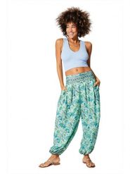 Aller Simplement Spodnie w kolorze turkusowym rozmiar: 34-40. Niebieskie spodnie materiałowe damskie Aller Simplement, bez wzorów, z materiału. Za 56.99 zł.