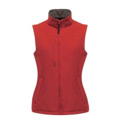 Damska Flux Softshell Bezrękawnik / Kurtka Bez Rękawów (wodoodporna I. Czerwone kurtki sportowe damskie Regatta, xl, bez wzorów, z softshellu, bez kaptura. Za 161.99 zł.