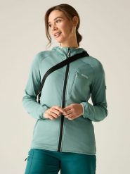 Regatta Kurtka funkcyjna "Kadley" w kolorze turkusowym rozmiar: 40. Niebieskie kurtki sportowe damskie Regatta, bez wzorów, z polaru, bez kaptura. Za 172.49 zł.