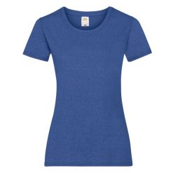 Koszulka Damska Valueweight. Niebieskie bluzki damskie Fruit of the Loom, xl, bez wzorów, bez kołnierzyka, bez ramiączek. Za 45.99 zł.