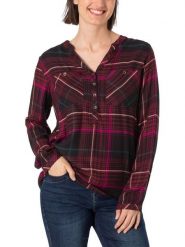 Timezone Bluzka w kolorze czerwonym rozmiar: XS. Czerwone bluzki damskie Timezone, xs, bez wzorów, bez kołnierzyka, bez ramiączek. Za 86.99 zł.