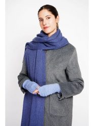 William de Faye Szal w kolorze niebieskim rozmiar: onesize. Niebieskie szaliki damskie William de Faye, bez wzorów, z materiału. Za 113.99 zł.