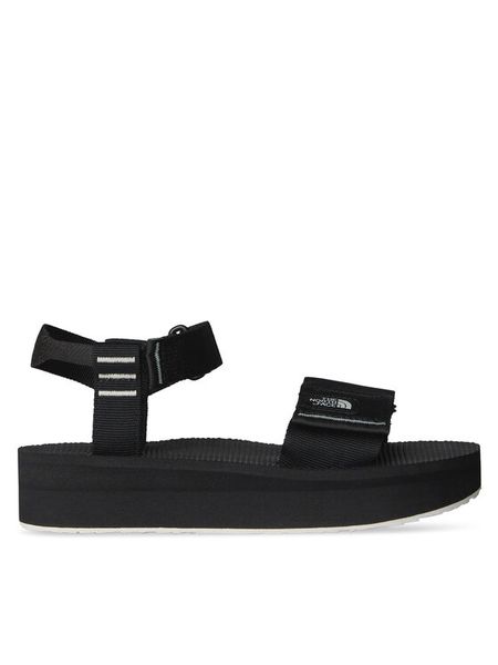 The North Face Sandały Skeena Platform NF0A8AE7VOR1 Czarny. Czarne sandały damskie The North Face, bez wzorów, z materiału, bez obcasa, na koturnie, bez zapięcia. Za 279.99 zł.