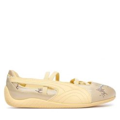Baleriny Puma. Żółte balerinki damskie Puma, bez wzorów. Za 399.99 zł.