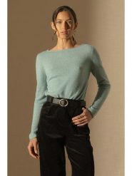 Perfect Cashmere Kaszmirowy sweter "Megan" w kolorze miętowym rozmiar: M. Niebieskie swetry klasyczne damskie Perfect Cashmere, m, z kaszmiru, bez kołnierzyka. Za 298.67 zł.