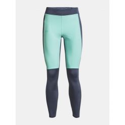 Legginsy damskie treningowe dopasowane Under Armour 1379342. Niebieskie legginsy damskie Under Armour, bez wzorów. Za 439.99 zł.