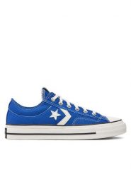 Converse Trampki Star Player 76 A11531C Turkusowy. Niebieskie trampki damskie Converse, bez wzorów, z materiału, bez zapięcia. Za 239.99 zł.