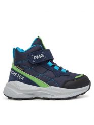 Primigi Śniegowce GORE-TEX 2430022 M Granatowy. Niebieskie buty zimowe chłopięce Primigi, z gore-texu, bez zapięcia. Za 374.99 zł.
