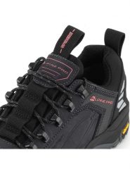 Alpine Pro Skórzane buty trekkingowe "Spidere" w kolorze czarnym rozmiar: 38. Czarne obuwie trekkingowe damskie Alpine Pro, z nubiku, bez zapięcia. Za 532.06 zł.