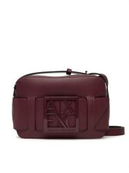 Armani Exchange Torebka 942699 0A874 UA343 Bordowy. Czerwone listonoszki damskie Armani Exchange, bez wzorów, ze skóry, bez dodatków. Za 569.99 zł.
