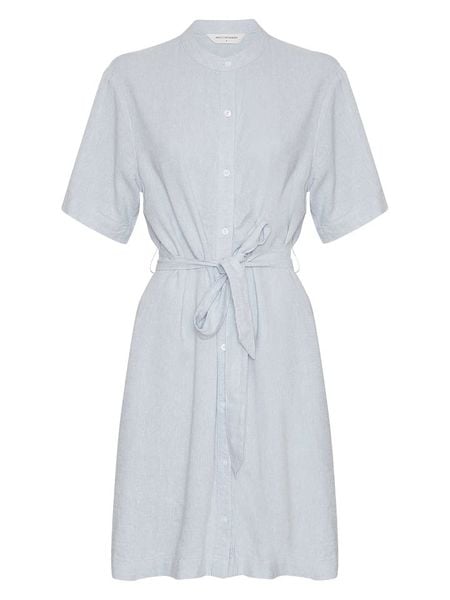 MOSS COPENHAGEN Sukienka w kolorze błękitnym rozmiar: XL. Niebieskie sukienki damskie Moss Copenhagen, bez wzorów, bez ramiączek. Za 123.25 zł.