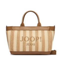Torebka JOOP! Jeans. Brązowe shopper bag Joop! Jeans, bez wzorów, z jeansu, bez dodatków. Za 649.99 zł.