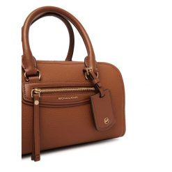 Torebka MICHAEL Michael Kors. Brązowe kuferki damskie MICHAEL Michael Kors, bez dodatków. Za 1,049.00 zł.