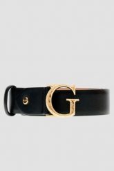 GUESS Czarny damski pasek Adj & Not Rev H30, Rozmiar S. Czarne paski damskie Guess, z aplikacjami. Za 239.99 zł.
