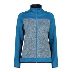 Damska rozciągliwa wydajna polarowa bluza z zamkiem CMP Unlimitech. Niebieskie bluzy damskie CMP, s, bez wzorów, z materiału, bez kaptura. Za 338.90 zł.