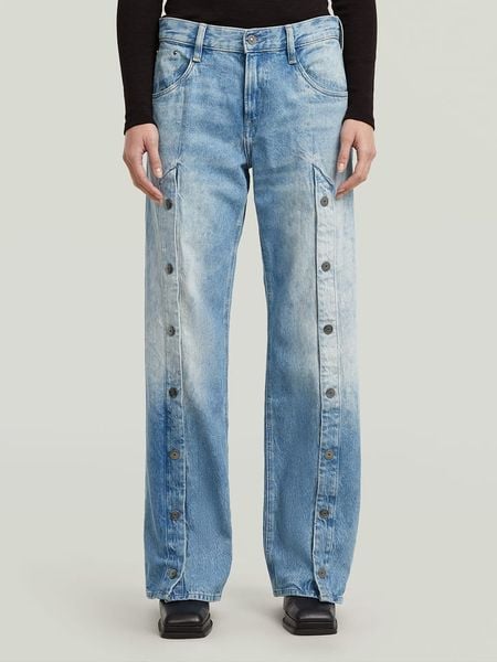 G-Star Dżinsy - Loose fit - w kolorze błękitnym rozmiar: W28/L32. Niebieskie jeansy damskie G-Star. Za 293.59 zł.