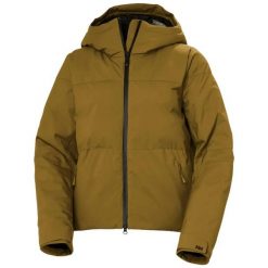 Damska kurtka narciarska Helly Hansen Nora. Brązowe kurtki damskie Helly Hansen, xl, bez wzorów, z materiału, bez kaptura. Za 1,223.00 zł.