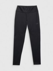 4F Spodnie narciarskie softshell membrana 5000 damskie - czarne M. Czarne spodnie sportowe damskie 4F, m, bez wzorów, z softshellu, narciarskie. Za 299.99 zł.
