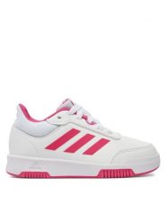 Adidas Sneakersy Tensaur Sport 2.0 K GW6438 Biały. Białe buty sportowe dziewczęce Adidas, bez wzorów, ze skóry, bez zapięcia. Za 139.99 zł.