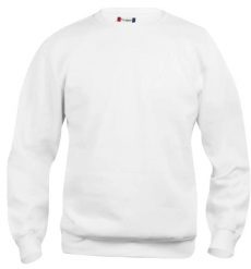Clique Basic Roundneck Junior bluza junior biała – white. Białe bluzy damskie CLIQUE, bez wzorów, z bawełny, bez kaptura. Za 139.09 zł.